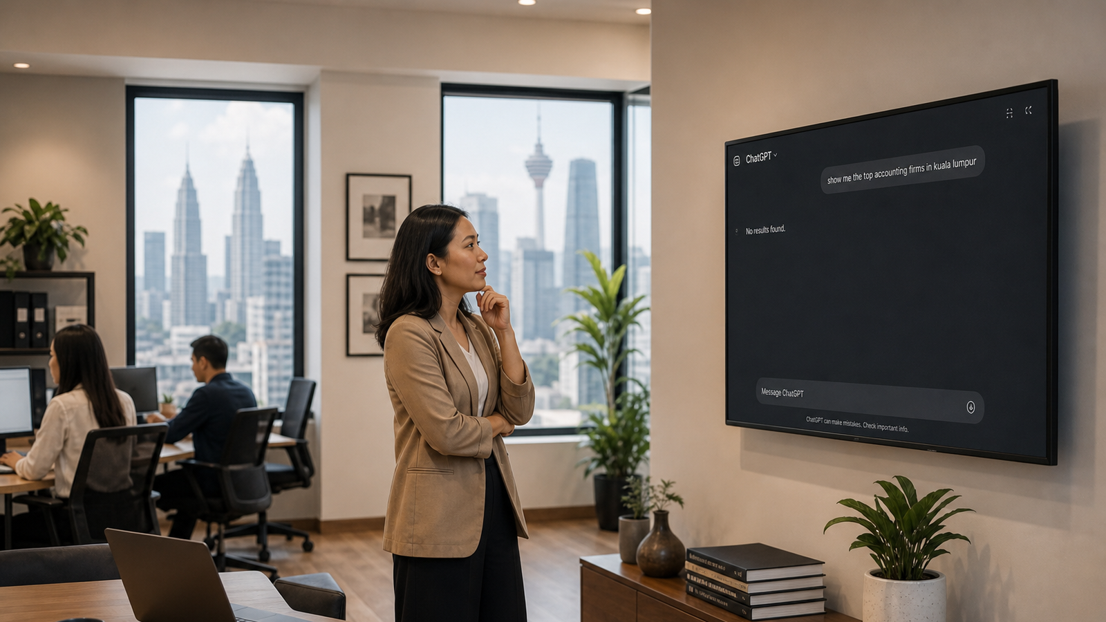 Why doesn't ChatGPT mention my business in Malaysia?