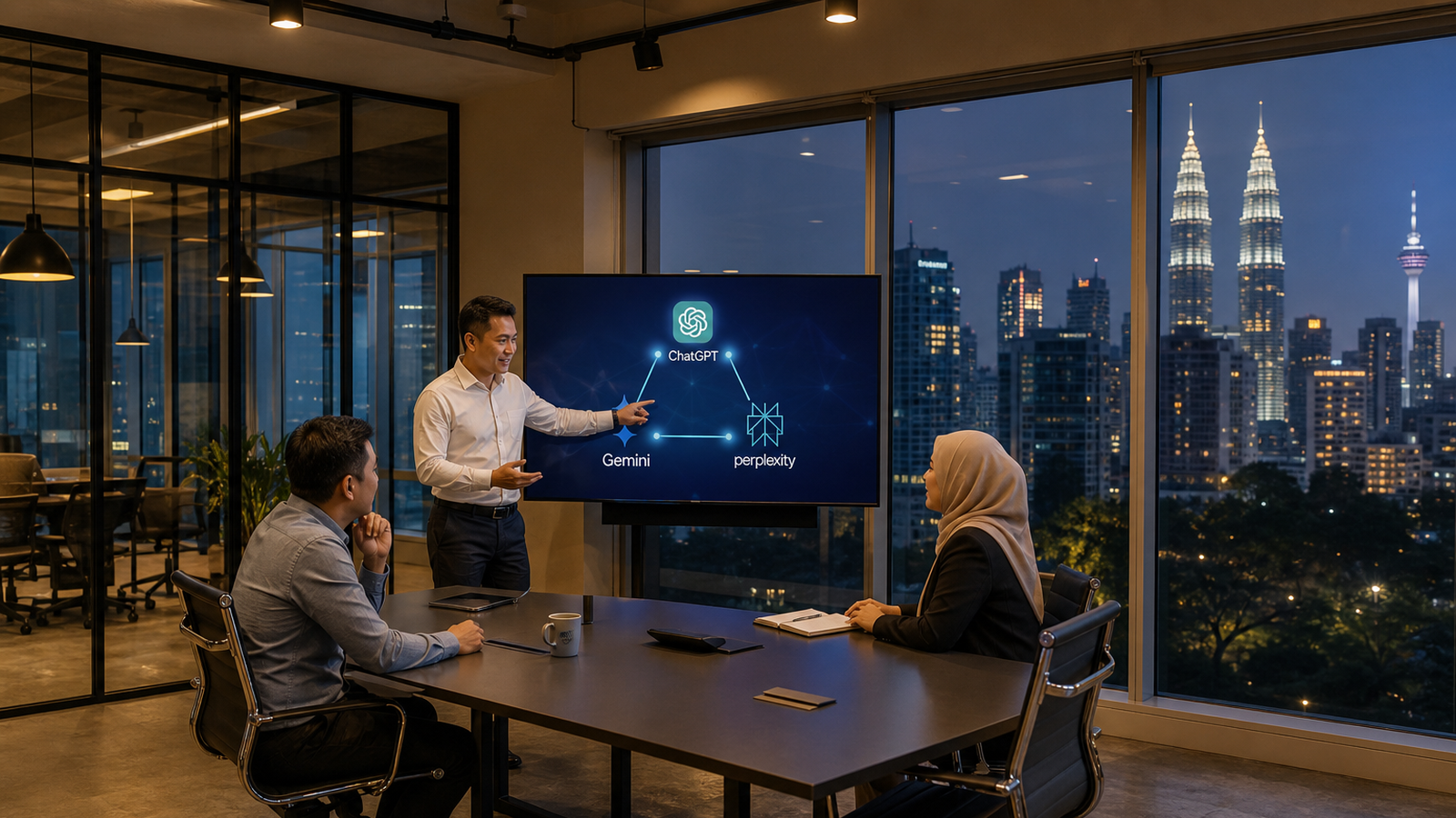 Who can help my business appear in AI search results in Malaysia?